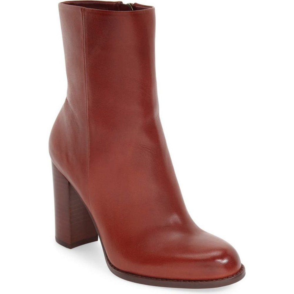 Sam Edelman Women's Reyes Boot Rust Red - Picture 2 of 15
